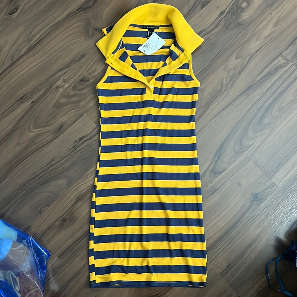 NWT maize and blue dress